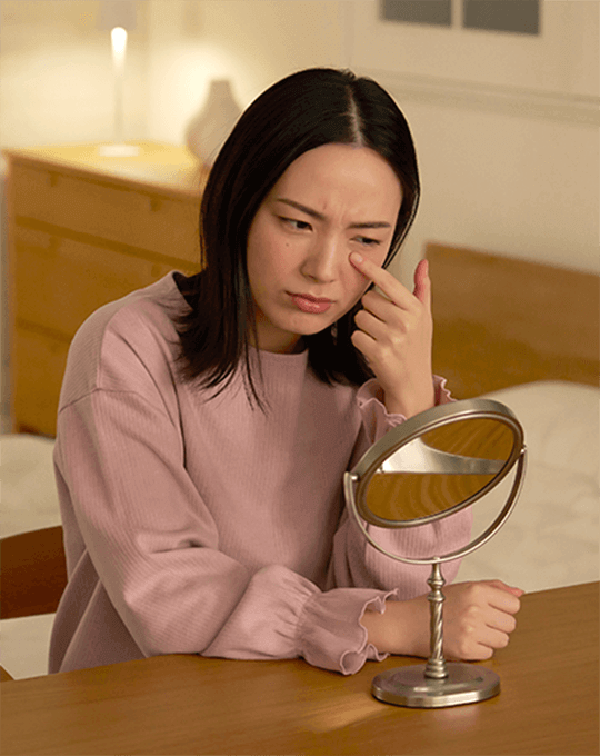 膠原蛋白流失，皮膚失去光澤與潤彈