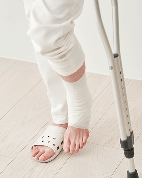 受傷骨折術後、需要修復保養