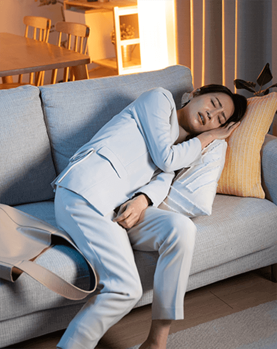 睡眠品質差、容易疲累、情緒波動