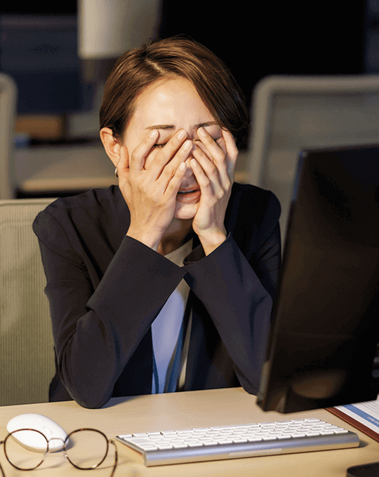 Irregular lifestyles, inconsistent meal times